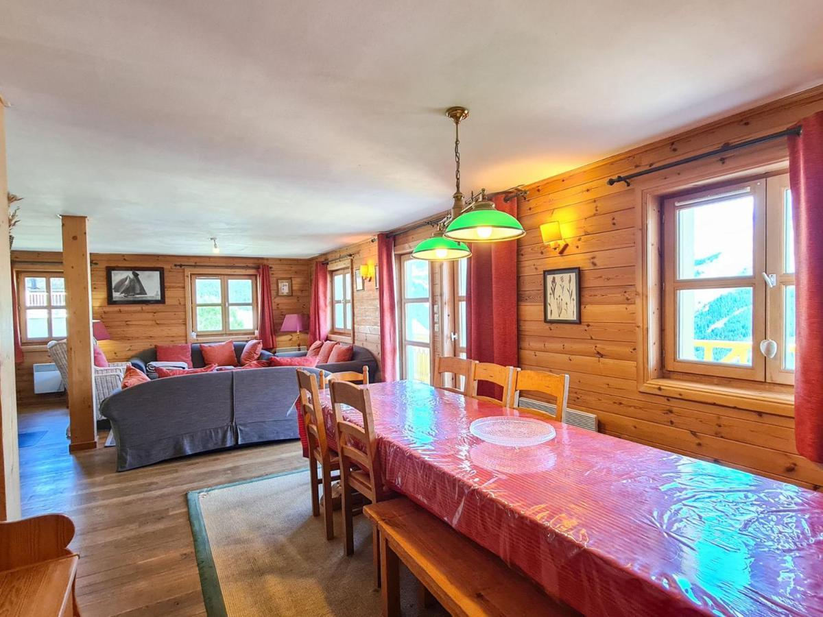 Chalet Spacieux A Flaine Avec Sauna, Cheminee Et Balcon - 6 Chambres, Proche Des Pistes - Fr-1-425-4 Eksteriør billede